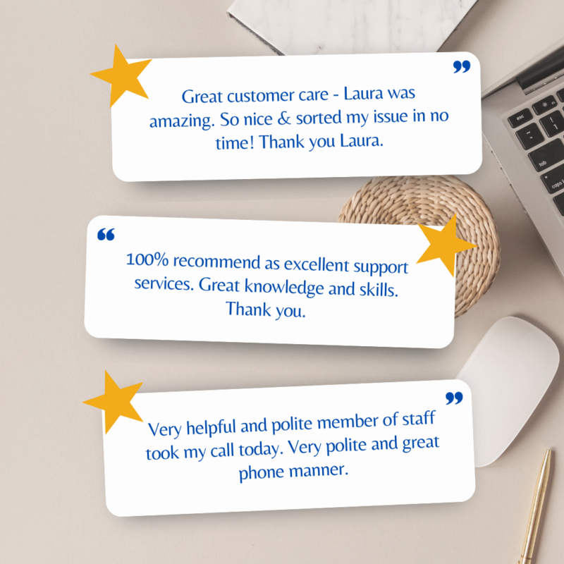 Some recent Trustpilot reviews